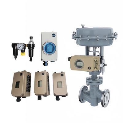 Pengendali Katup 4-20mA Baru Asli Samson 3763 3725 3730 3730-3 Posisi Katup Elektro-Pneumatik dengan Katup Sudut