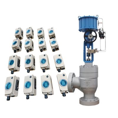 Pengendali Katup 4-20mA Baru Asli Samson 3763 3725 3730 3730-3 Posisi Katup Elektro-Pneumatik dengan Katup Sudut