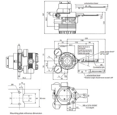 Stok Pemasok Katup Kontrol Azbil AVP300 AVP301 AVP302 AVP307 Smart Digital Valve Positioner dengan Diagnostik