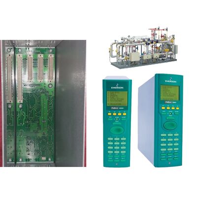 Oil & Gas Metering Computer Emerson FloBoss 600+ Panel-mount Flow Computer for Multi-stream Multi-station Applications