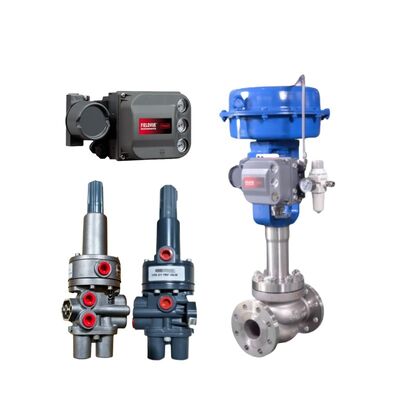 High Temperature Trip Valve Natural Gas Air Pneumatic Valve Emerson Fisher 377 Pressure Sensing Trip Valve