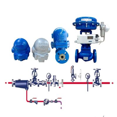 Jenis Pelampung Steam Trap Boiler Sistem Uap Perangkap FT14 FT44 Spirax Sarco Flanged Industrial Thermostatic Ball Float Steam Trap