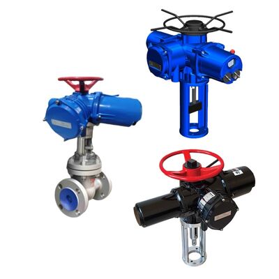 Kompak Multi-turn Electric Valve Actuator Peckwomy Smart Electric Valve Actuator Otomatisasi Industri