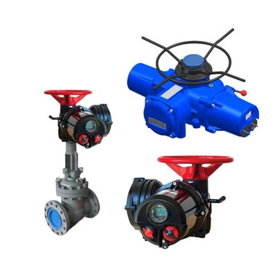 Kompak Multi-turn Electric Valve Actuator Peckwomy Smart Electric Valve Actuator Otomatisasi Industri
