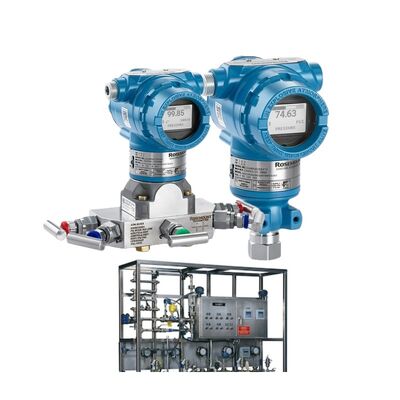 Rosemount 3051 Transmitter Tekanan Gauge Diferensial Sensor Tekanan Absolute untuk Kontrol Proses Industri
