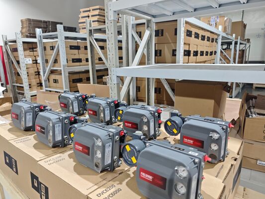 Katup Kontrol Pneumatik Dengan Fisher Masoneilan Samson Flowserve Neles Foxboro Valve Positoner Controller