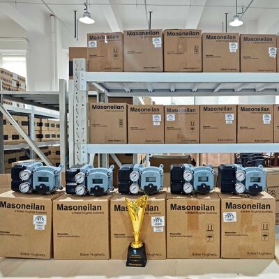 Pengendali Proses Posisi Katup Pneumatik Masoneilan SVI2 SVI3 SVI1000 Pengendali Katup Digital untuk Pabrik Kimia & Minyak & Gas