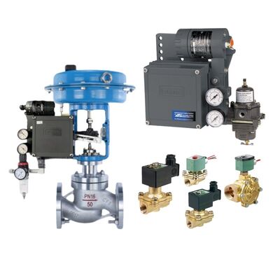 Katup Solenoid Asco Harga Bagus dan Posisi Katup Pneumatik Aksi Tunggal Fisher 3582 3582i Katup Kontrol Pemasok OEM China