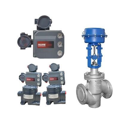 Pengontrol Katup Cerdas HART Fisher DVC6200 Pengendali Posisi Katup Digital Jarak Jauh Tipe Terpisah Fisher FIELDVUE DVC6205 DVC6215