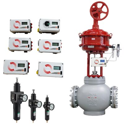 Katup Kontrol Pnuematik Industri dan Pemosis Digital Flowserve Logix 520MD 3200MD 3800MD Katup Kontrol Industri Pengontrol dan Regulator ASCO