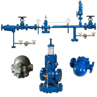 Endress dan Hauser Proline Prowirl F 200 Vortex Flowmeter dan tahan lama Spirax Sarco Tekanan Mengurangi Katup DP27 25P
