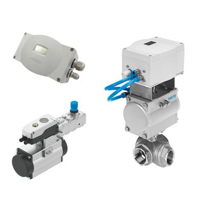 Festo CMSX CMSH Digital Valve Positioner untuk katup kontrol pneumatik
