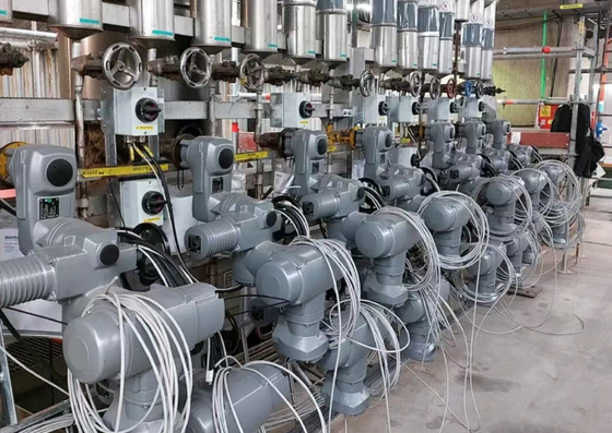 High Quality AUMA SA Actuator 10 Nm 32000 Nm Electric Valve Actuator AUMA SA16.2-F16 Multi Turn Actuator for Industrial Valve