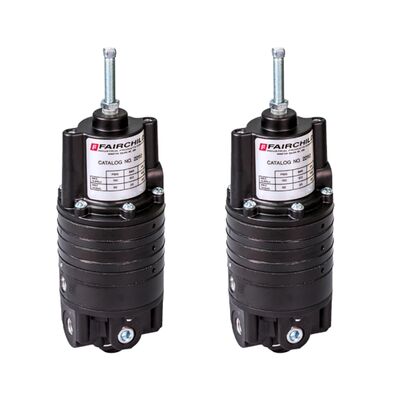 Masoneilan SVI1000G/IM posisi katup cerdas dengan fungsi umpan balik magnetik, dipasangkan dengan relay pneumatik Rotork Fairchild M22