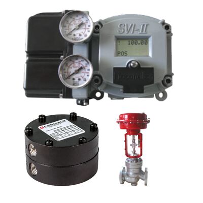 Masoneilan SVI2/SVI2 AP Valve Positioner SVI2AP-21113111 Single-acting, komunikasi HART + Fairchild Model 90 Low-Pressure Selector Relay, stok asli tersedia.