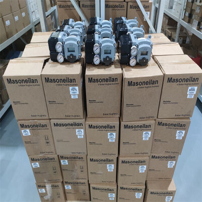 Masoneilan SVI2 AP/SVI 2 Series SVI2AP-21113121 intelligent valve positioner dan sensor tekanan Rotork Fairchild T6000 + katup solenoid ACSO, suku cadang asli, tersedia.