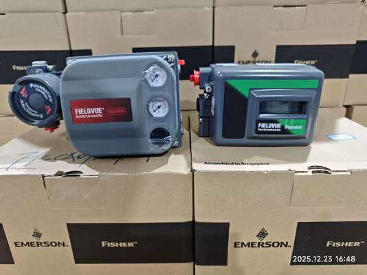 Industri Minyak dan Gas Samson Pneumatic Control Valve dan Positioner Fish-er DVC2000 DVC6200 3661 dan Trip Valve 377