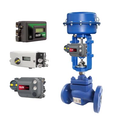 Positioner Katup Pneumatik Industri Minyak dan Gas Fisher DVC2000 DVC6200 3661 dan Spirax Sarco Control KE73 dan Valve Positioner