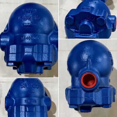 Sambungan Flensa Baru FT14X FT14 Sambungan Sekrup FTGS14 SPIRAX SARCO Ball Float Steam Trap DN15 hingga DN50 PN16 pada Peralatan yang Dipasang di Skid