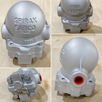 Sambungan Flensa Baru FT14X FT14 Sambungan Sekrup FTGS14 SPIRAX SARCO Ball Float Steam Trap DN15 hingga DN50 PN16 pada Peralatan yang Dipasang di Skid