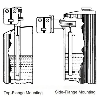 Tangki Level Control Valve Masoneilan 12800 Series Pneumatic Level Controller Transmitter untuk Pengukuran Cairan