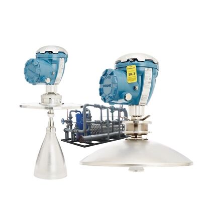 Keakuratan Tinggi Emerson Rosemount 5900S Tank Radar Level Gauge ± 0.5mm Industrial Radar Level Transmitter