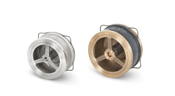 Katup Periksa Baja Tahan Karat Pipa Kimia Bersertifikat CE Katup OEM VYC Minyak & Gas Katup Periksa Piston Cakram Tekanan Tinggi