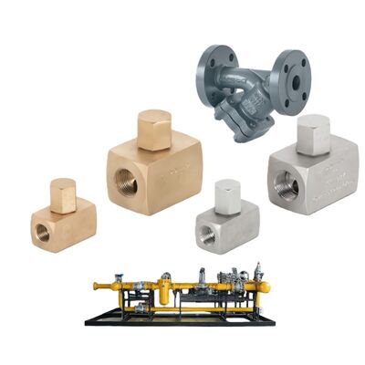 Katup Periksa Piston Cakram VYC Pipa Industri 1/4 Kuningan 304 316 Katup Non-Return untuk Air Uap Gas