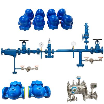 Sambungan Bergelang FT14X FT14 FTGS14 SPIRAX SARCO Ball Float Steam Trap dan Endress serta Hauser Flowmeter pada Pipa