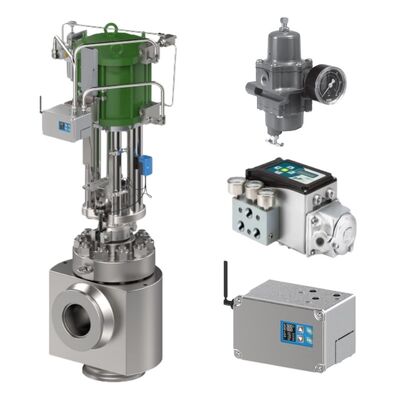 Pemosisisi Katup IMI STI SHP SH00ASSAU+2M untuk Jalur Produksi Petrokimia Pembangkit Listrik Tenaga Termal