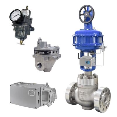 FasTrak FT D00ASSA Valve Positioner Explosion Proof High Flow untuk Pengendalian Pembangkit Rafineri Kimia