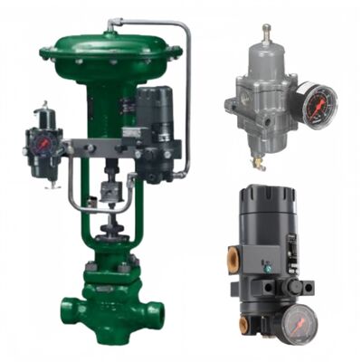 Keakuratan Tinggi Fisher 864 646 Transduser Elektro Pneumatik 2625 Volume Booster Proses Otomasi Harga