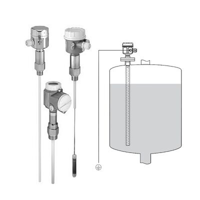 Endress Hauser Plastik Tangki Baja Transmitter E+H FMI51 Cairan Limbah Serbuk Transmitter Tingkat Kapasitif