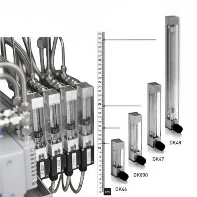 Krohne DK46 DK47 DK48 DK800 Variable Area Flowmeter Gas Liquid Industrial Process Monitoring