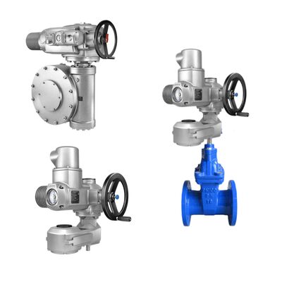 Ventil kontrol tubuh Globe Cina Ventil AUMA SA SAR Multi-turn Electric Control Valve Actuators