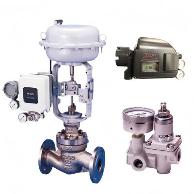 KOSO 501G 550G Kandang Pandu Kontrol Katup Globe untuk pembangkit listrik Petrochemical Rafinery