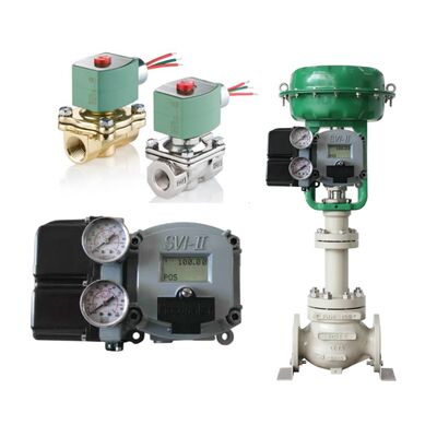 ASCO Solenoid Spool Valves dan Masoneilan SVI II Svi2 Digital Valve Positioner Smart Valve Controller