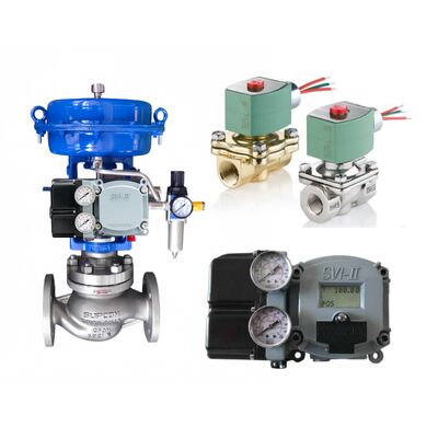 ASCO Solenoid Spool Valves dan Masoneilan SVI II Svi2 Digital Valve Positioner Smart Valve Controller