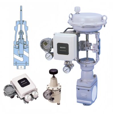 KOSO 500R Resistensi asam katup bola Pembangkit Listrik Termal Petrochemical asam Medium Flow Control