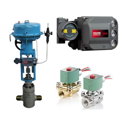 ASCO Solenoid Spool Valves dan Emerson Fisher DVC6200 Series Smart Digital Valve Positioner Controller