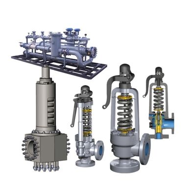 Katup Pengaman Pegas Maxiflow Terkonsolidasi untuk Uap Suhu Tinggi dengan Standar API 526