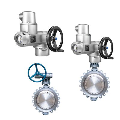 Chinese Ball Valve Butterfly Valve dan Auma SQ Series Part-turn Actuators dengan Unit Kontrol AM
