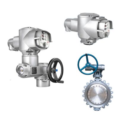 Chinese Ball Valve Butterfly Valve dan Auma SQ Series Part-turn Actuators dengan Unit Kontrol AM