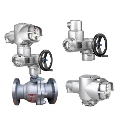 Chinese Ball Valve Butterfly Valve dan Auma SQ Series Part-turn Actuators dengan AM Actuators Control Unit