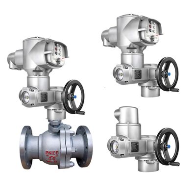 Chinese Ball Valve Butterfly Valve dan Auma SQ Series Part-turn Actuators dengan AM Actuators Control Unit