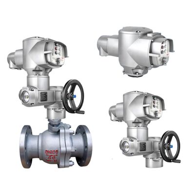 Chinese Ball Valve Butterfly Valve dan Auma SQ Series Part-turn Actuators dengan AM Actuators Control Unit