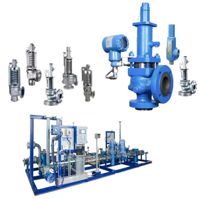 Katup Pelepas Tekanan Pegas Langsung Kualitas Tinggi Katup Pengurang Tekanan Crosby Seri J dan Pemancar Rosemount untuk Udara, Air, dan Uap