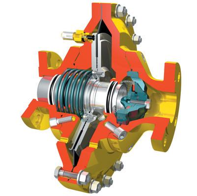 Emerson Tartarini Pneumatic Gas Regulator 2 FL BP/FR Back Pressure Low Pressure Carbon Steel Reducing Regulator