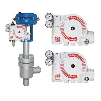 Flowserve Logix 3400MD 3410MD-28-D6-M-04-50-0G-00 Positioner Pengontrol Katup Digital Cerdas