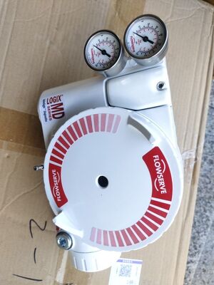 Katup Bola Kontrol Cina dengan Positoner Flowserve Logix 3800 PMV D3 PMV P5/EP5 F5 520MD 3200MD 420 dan Booster YT-325 Tersedia